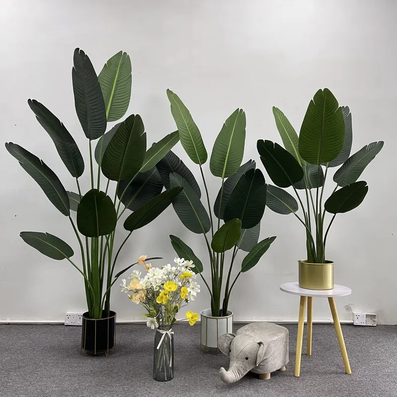 Bird Paradise Strelitzia - Гиперреалистичное пышное искусственное растение Стрелиция в