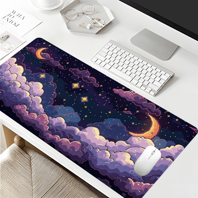 Tradescantia Purple - Коврик для мыши Purple Starry Night