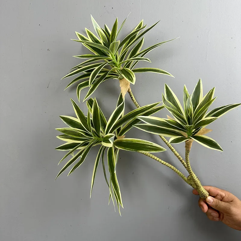 Искусственные зеленые растения – обзор и цена Dracaena Marginata