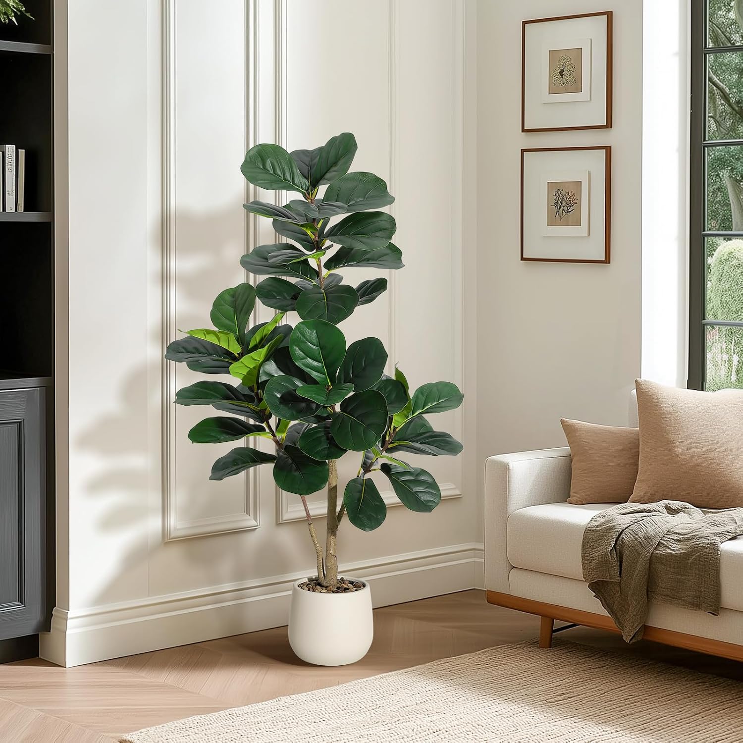 Искусственное дерево фикус лир – обзор и цена Ficus Lyrata Tree