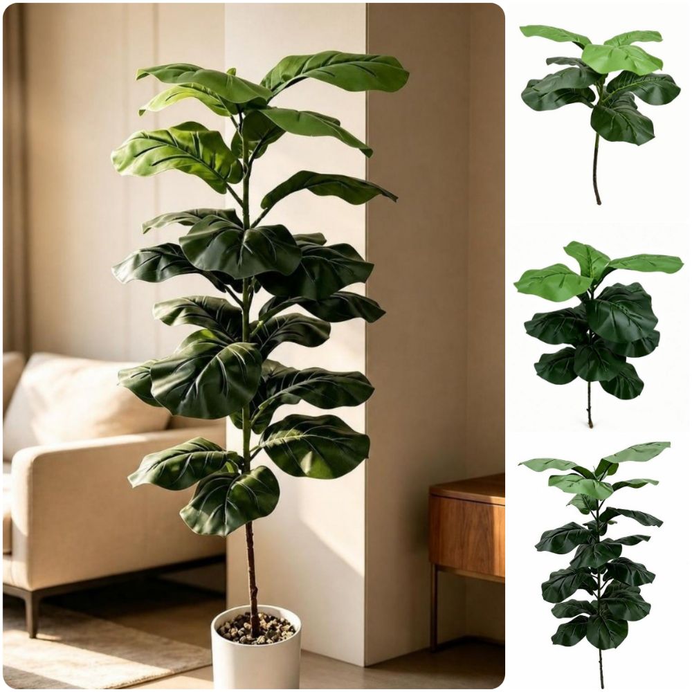 15.09.2023 Искусственные листь – обзор и цена Ficus Lyrata Tree